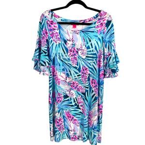 Lilly Pulitzer LULA PEACOCK TWEETHEARTS dress